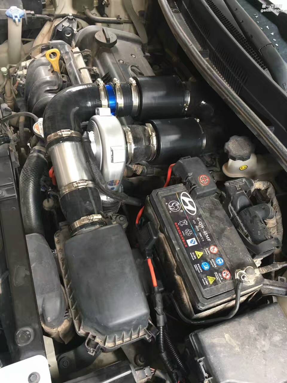瑞納1.4 提升動力改裝鍵程離心式電動渦輪增壓器LX2008案例