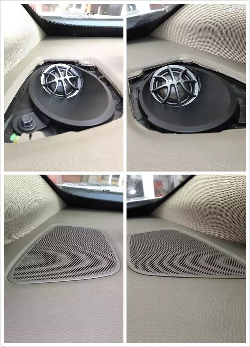 南寧汽車音響改裝-別克英朗音響改裝DLS喇叭+優(yōu)美聲改裝