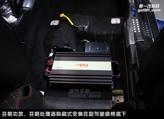 三菱歐藍(lán)德汽車音響改裝芬朗喇叭DSP處理器隔音止震長(zhǎng)沙城市樂(lè)酷