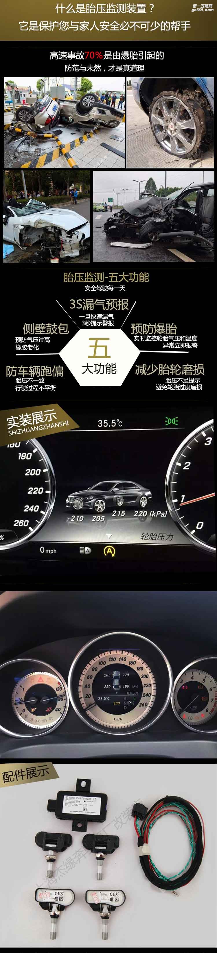 奔馳胎壓檢測A級B級C GLK ML GLA CLS GLA GLC輪胎壓力監(jiān)測系統(tǒng)