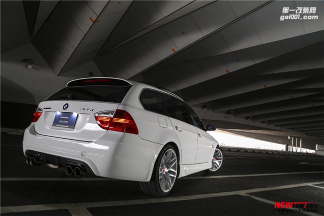 BMW寶馬E90 320 325i大包圍 3系EVERYN碳纖維前后杠擾流排氣尾翼