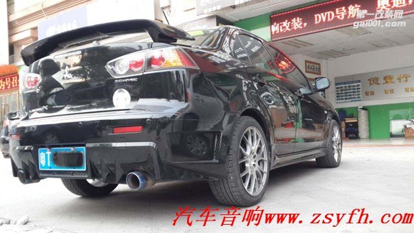 中山億豐行汽車音響改裝.三菱獨愛改——三菱翼神汽車音響改裝