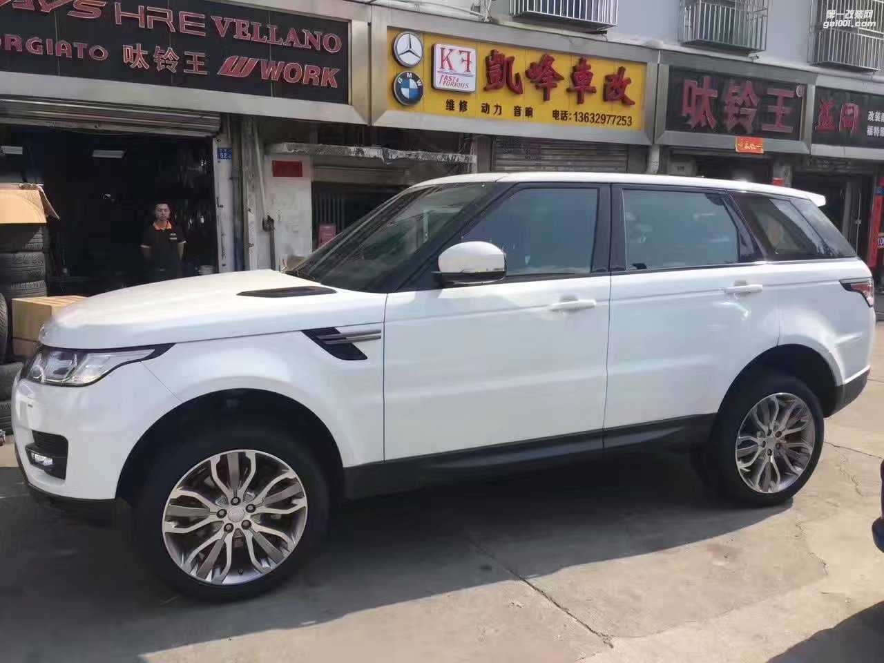 路虎，換 原裝 21寸 完工！