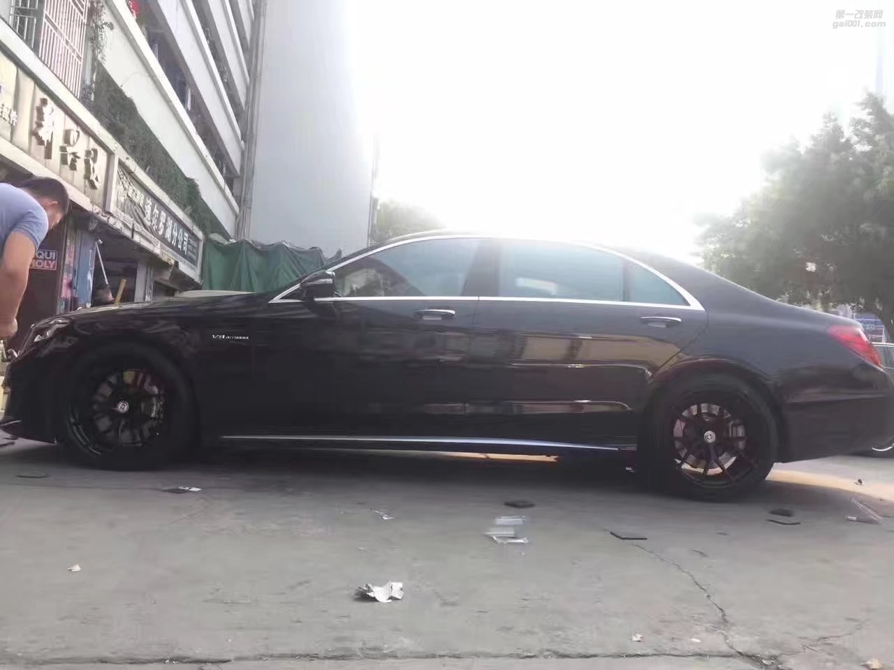 奔馳 ，換 美國  HRE 完工！
