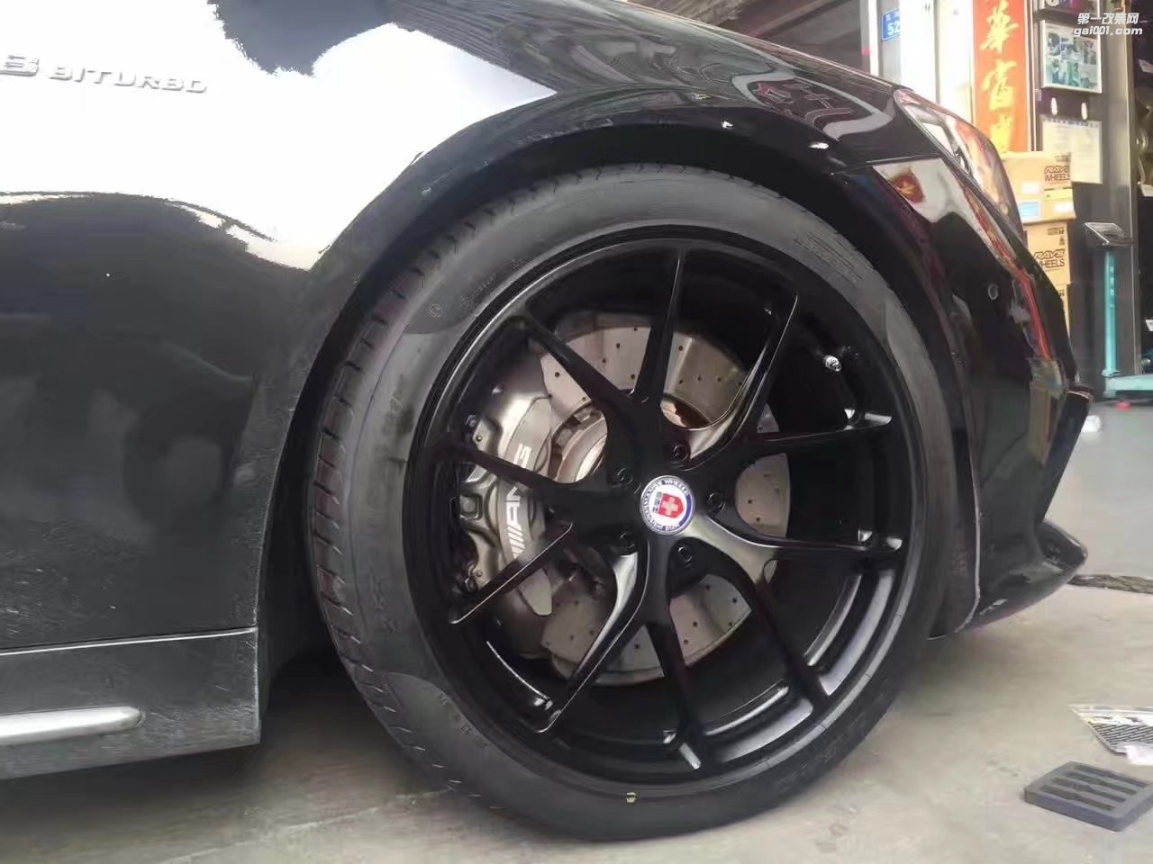 奔馳 ，換 美國  HRE 完工！