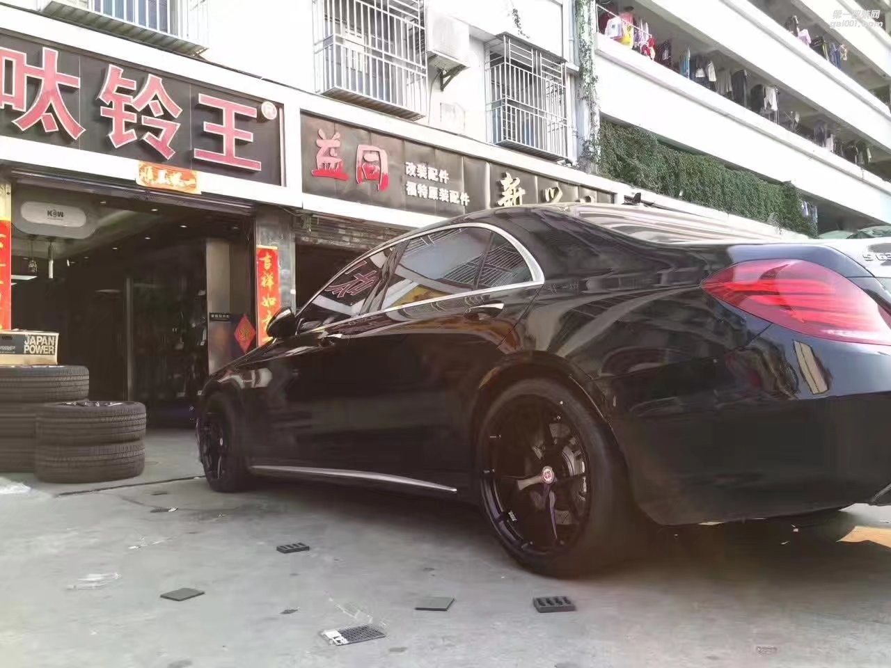 奔馳 ，換 美國  HRE 完工！