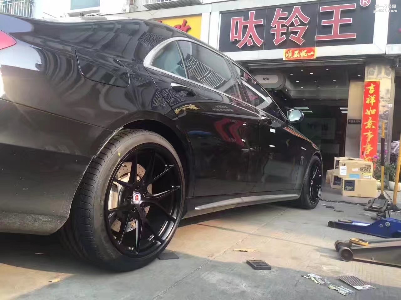 奔馳 ，換 美國  HRE 完工！