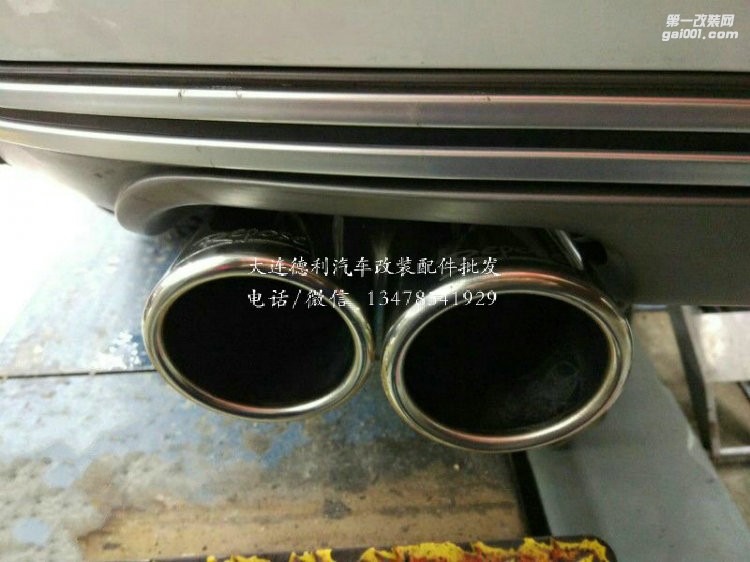 新款?yuàn)W迪A3 1.4T改裝Repose四出排氣