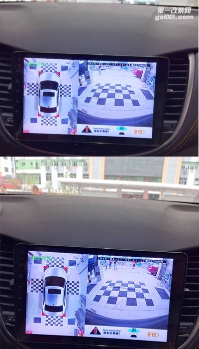 深圳龙华观澜远大 雪佛兰创酷加装大屏机+360全景