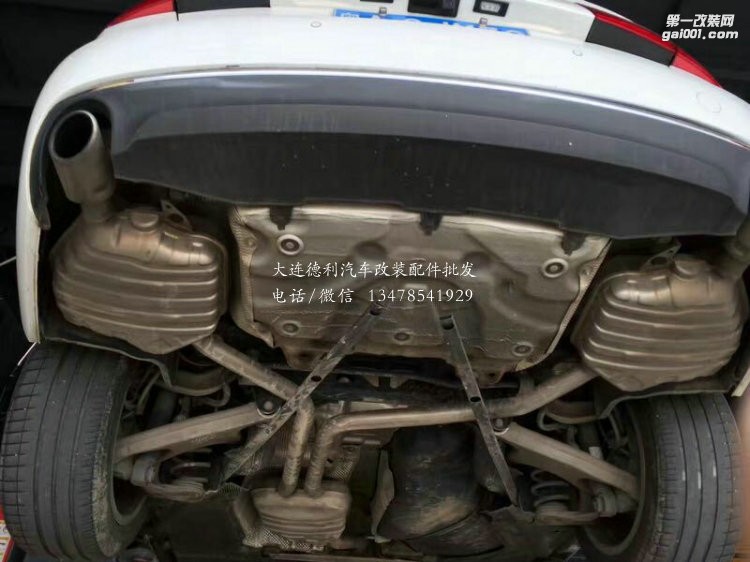 奧迪A6L 2.0T 改裝 德國(guó)Repose中尾段