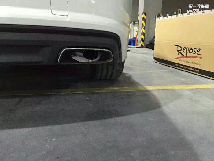 奧迪A7 2.0T 改裝repose中尾段閥門排氣