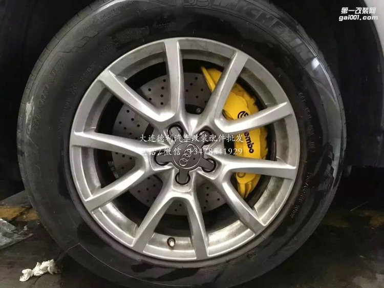 奧迪Q5 原裝18寸輪轂 上 brembo 大6活塞