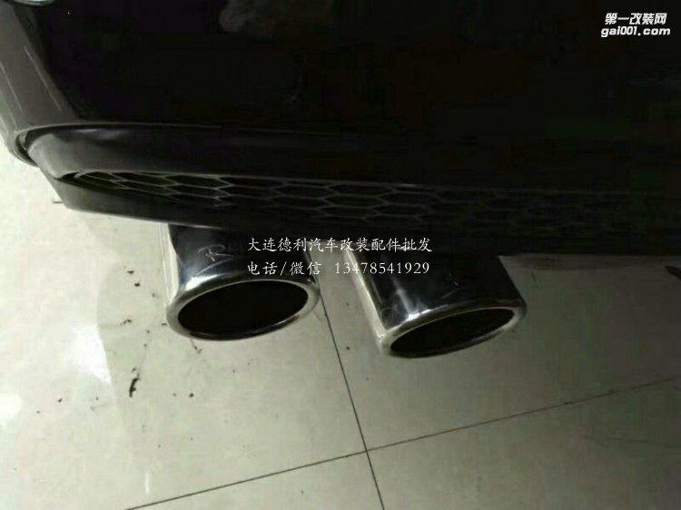16款奧迪Q7 3.0T 改裝德國Repose中尾段
