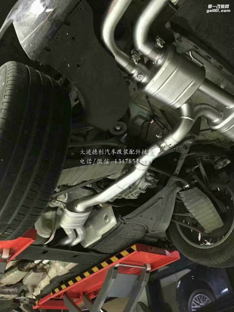 奧迪新Q7 2.0T 改裝 德國(guó)Repose中尾段四
