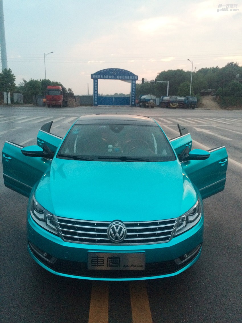 大眾CC水晶湖藍