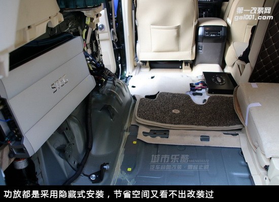 豐田霸道汽車音響改裝德國彩虹喇叭先鋒P99主動三分頻長沙城市樂酷