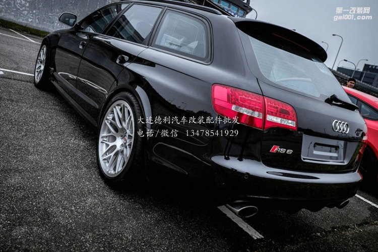 奧迪RS6改裝HRE鍛造300M輪轂