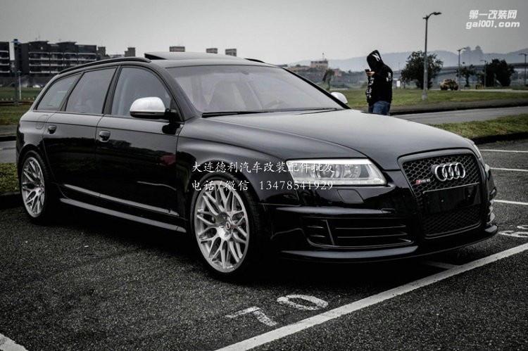 奧迪RS6改裝HRE鍛造300M輪轂