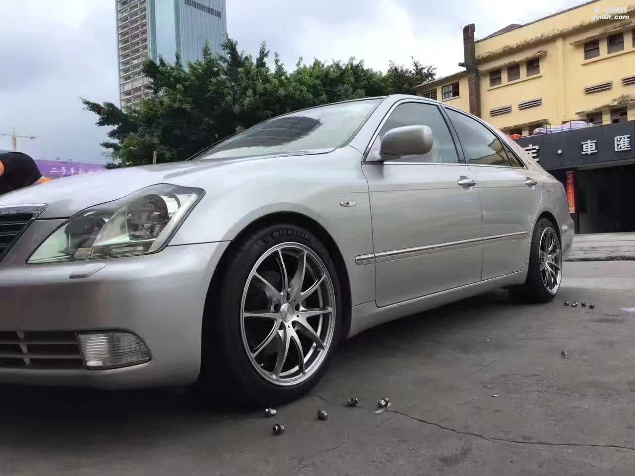皇冠，換 全新 RAYS  G25  完工！