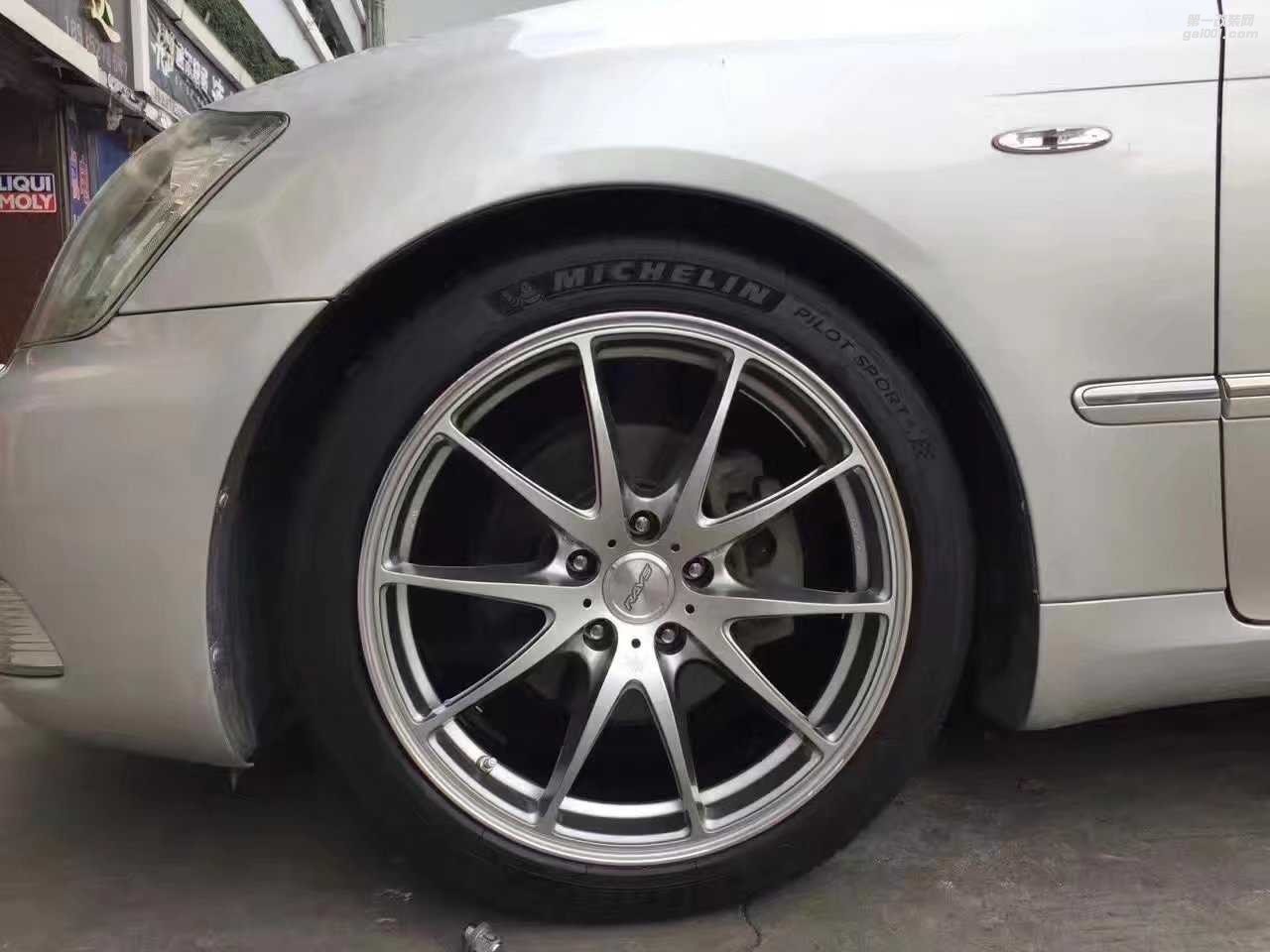 皇冠，換 全新 RAYS  G25  完工！