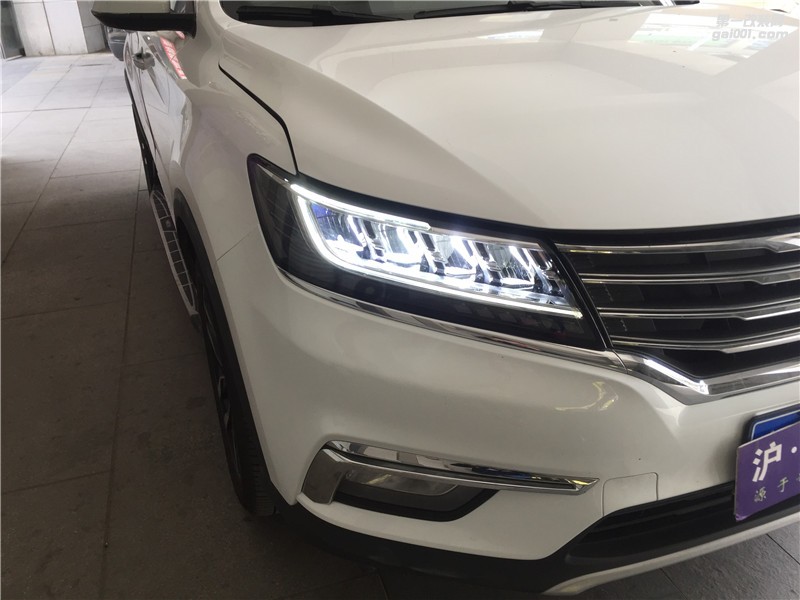 榮威RX5車燈升級(jí) 全LED矩陣大燈總成 無損安裝 LED大燈總成 低配升級(jí)高配大燈