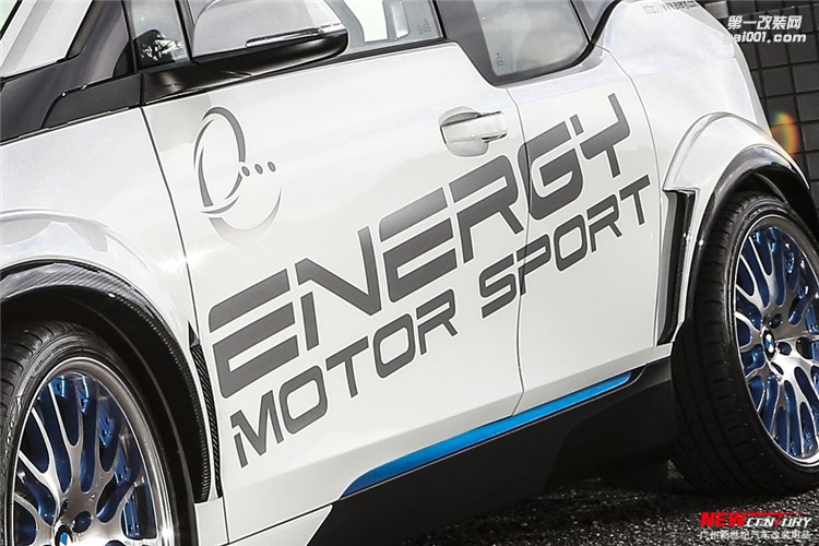 宝马i3改装EVERYN宽体大包围 电动车改装Energy Motorsport