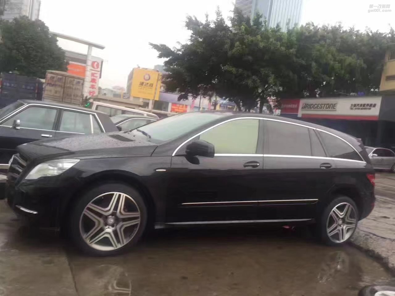 奔馳，換 原裝 21寸 AMG 完工！
