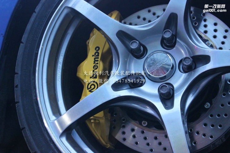 寶馬M235改裝布雷博bremboGT6鮑魚(yú)剎車.RAYS G50輪轂