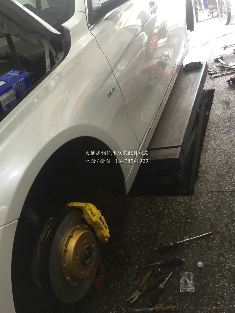 寶馬3系改裝升級(jí)AP前六后四鮑魚(yú)剎車(chē)