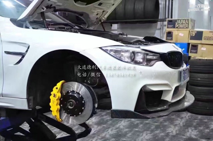 寶馬4系F32 改裝升級(jí)AP8520布雷博GT6鮑魚剎車