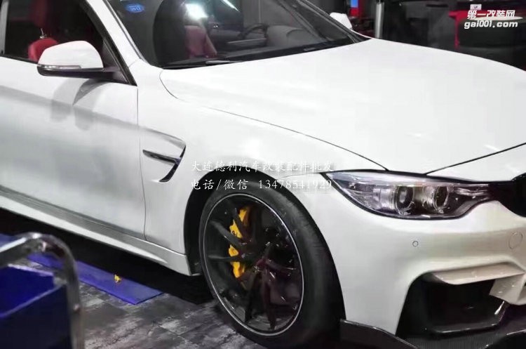寶馬4系F32 改裝升級(jí)AP8520布雷博GT6鮑魚剎車