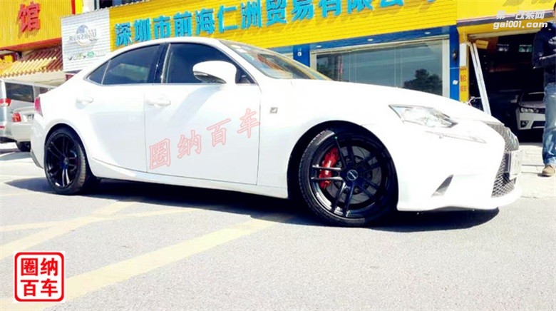 奧迪A4L升級(jí)改裝18寸5*112 亞黑輪轂