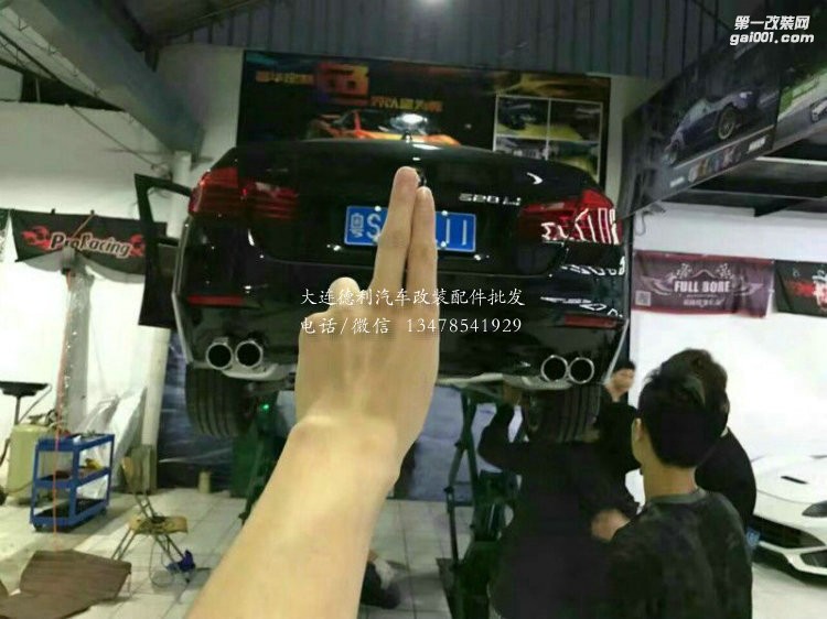 寶馬528 升級德國repose四出中尾段閥門排氣