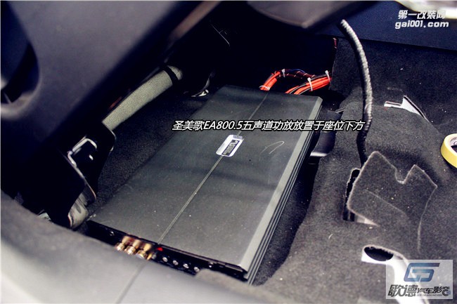 武漢歌德本田雅閣改裝德國伊頓POW三分頻 T8DSP處理器