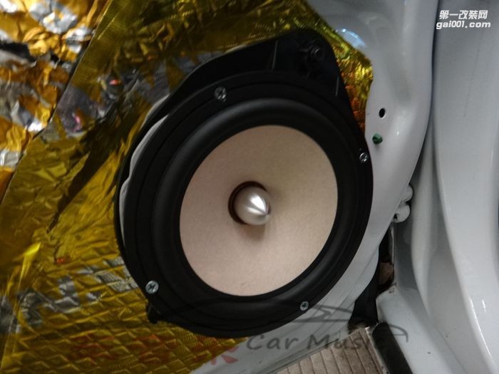 雪佛蘭邁瑞寶汽車音響改裝-AUDIONE藍典喇叭，卡萊DSP功放