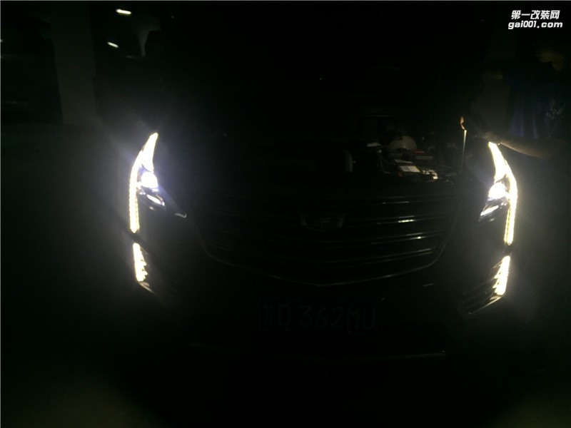 凱迪拉克XT5車燈高配大燈 28T升級28T高配大燈 海拉全LED大燈