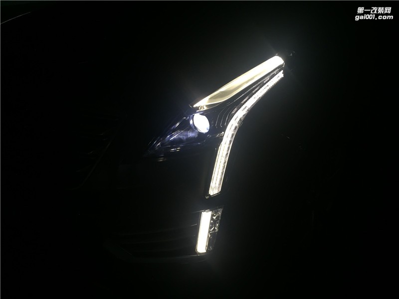 凱迪拉克XT5車燈高配大燈 28T升級28T高配大燈 海拉全LED大燈