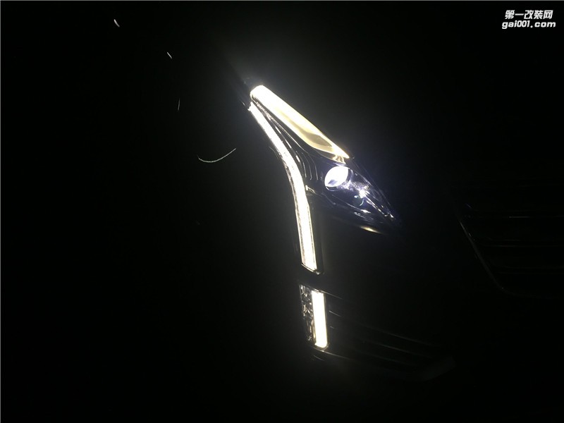 凱迪拉克XT5車燈高配大燈 28T升級28T高配大燈 海拉全LED大燈