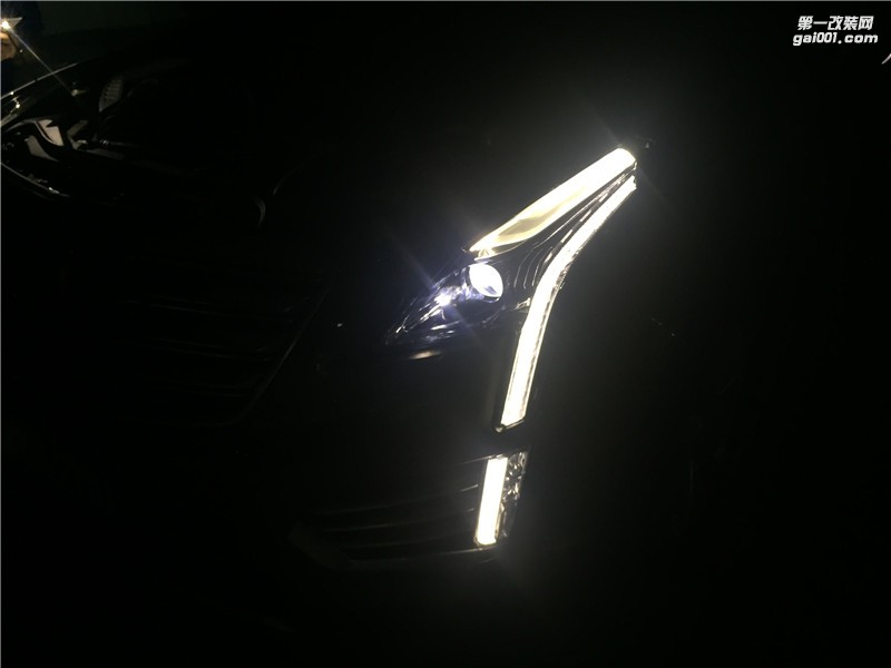 凱迪拉克XT5車燈高配大燈 28T升級28T高配大燈 海拉全LED大燈