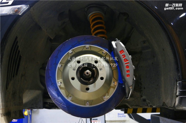 保時(shí)捷911(997)Turbo改裝升級(jí)日本Endless鮑魚剎車