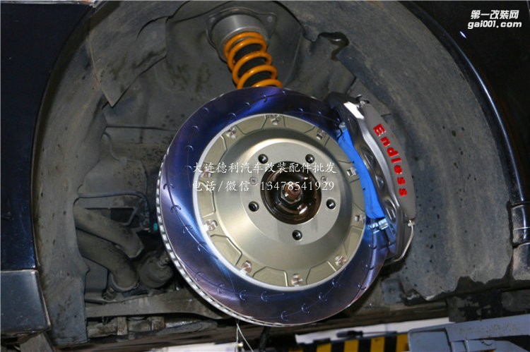 保時(shí)捷911(997)Turbo改裝升級(jí)日本Endless鮑魚剎車
