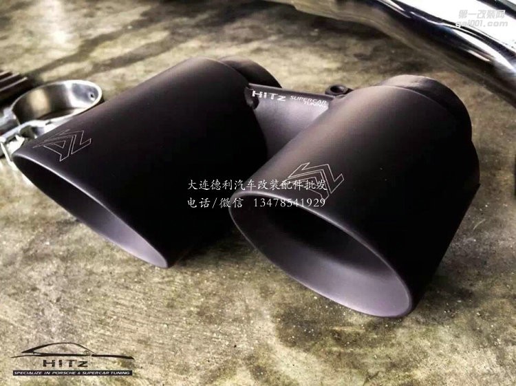 保時(shí)捷911改裝升級Armytrix 中尾段排氣