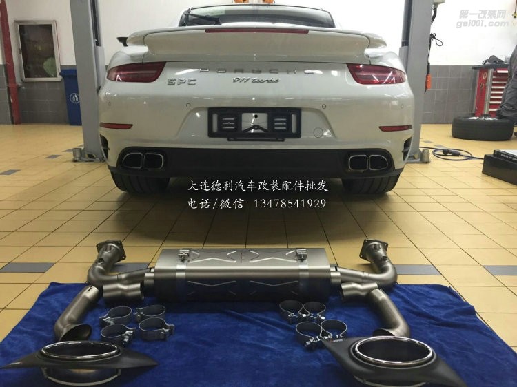 保時(shí)捷991 TURBO改裝升級(jí)天蝎排氣