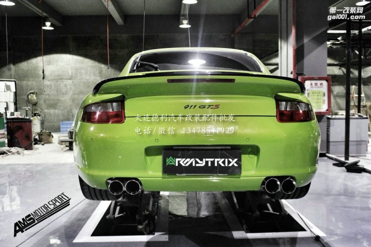保時(shí)捷997.1 3.8L Carrera 4s 改裝升級Armyrtrix 排氣