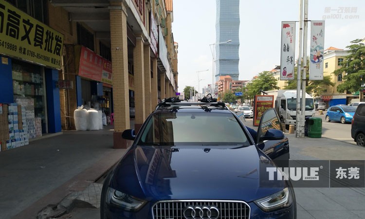 奧迪A4 allroad拓樂車頂自行車搭載架行李架