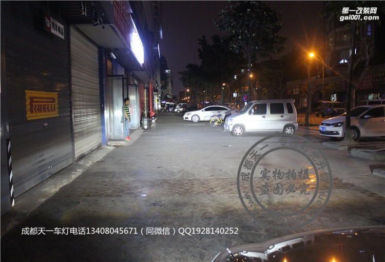 成都高爾夫6車燈不亮？改裝氙氣燈雙光透鏡LED燈成都天一車燈