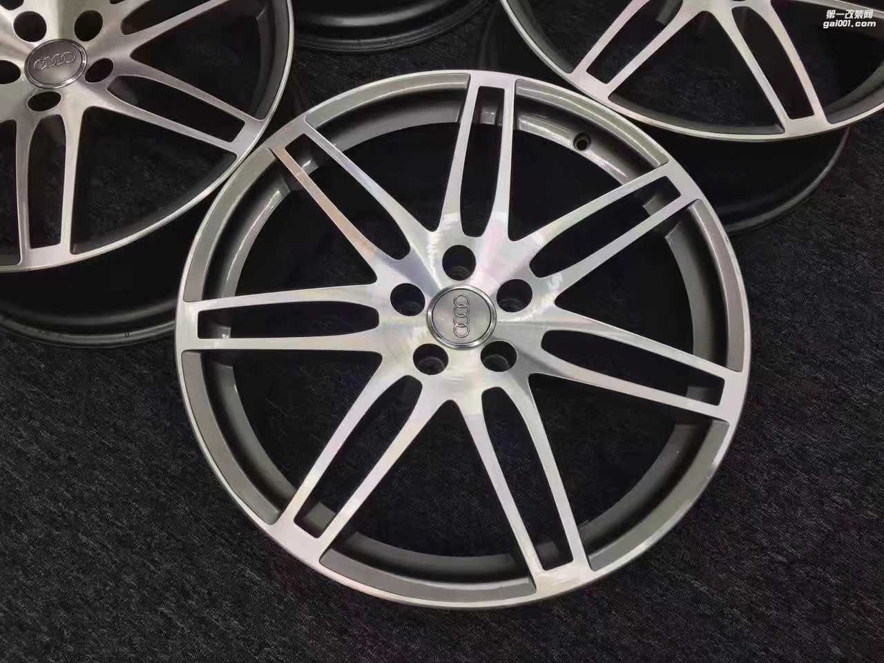 奧迪 拆下一套 ，原裝   20寸 8.5J  ET33  5*112    ????