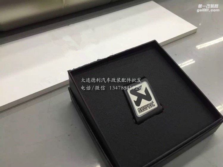 卡宴958改裝AK天蝎鈦合金運動排氣