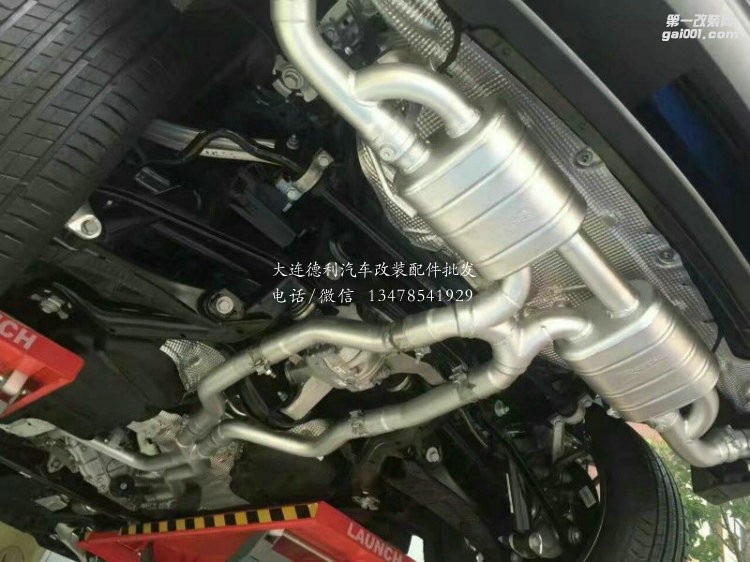 新款保時捷卡宴3.0T 改裝repose閥門排氣