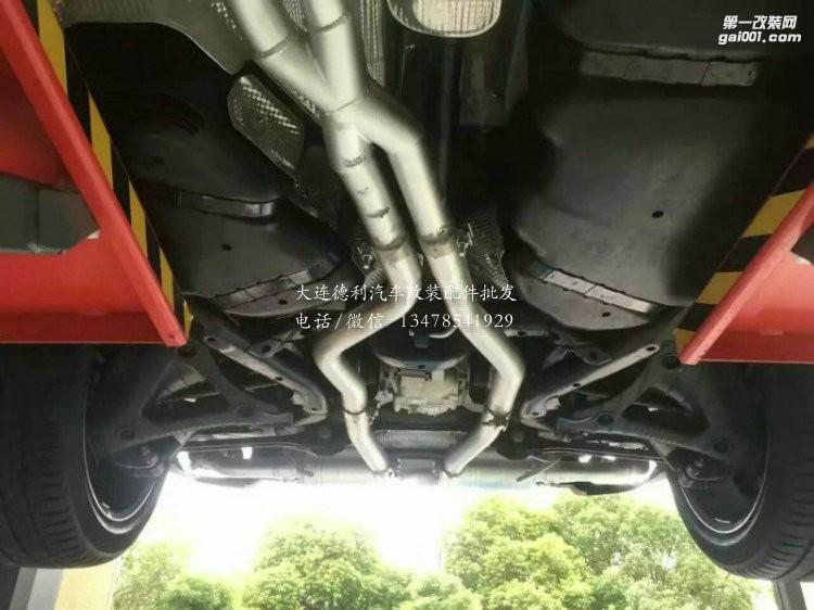 新款保時捷卡宴3.0T 改裝repose閥門排氣